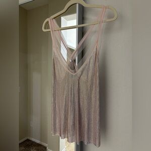 Free People Intimately Sparkly Tank Top